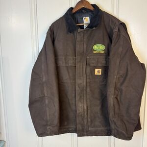 VTG Carhartt C26 DKB 2XL McGeorge Arctic Quilt Lined Duck Traditional Workwear